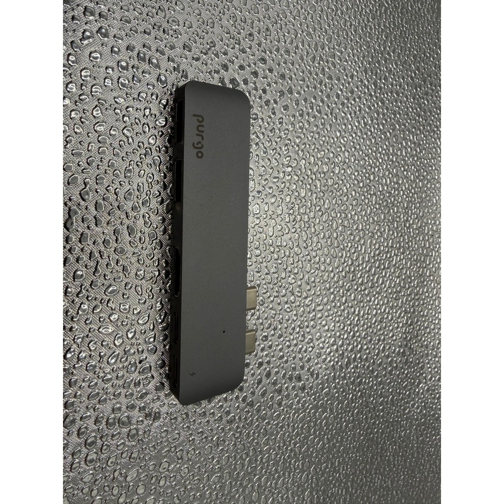 Purgo USB C Hub Multiport Adapter Dongle HDMI USB 3.0 SD Card Reader Thunderbolt